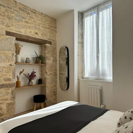 La Cabotte - Confort & Charme Au Centre Historique - Balcon Sur Cour דירה